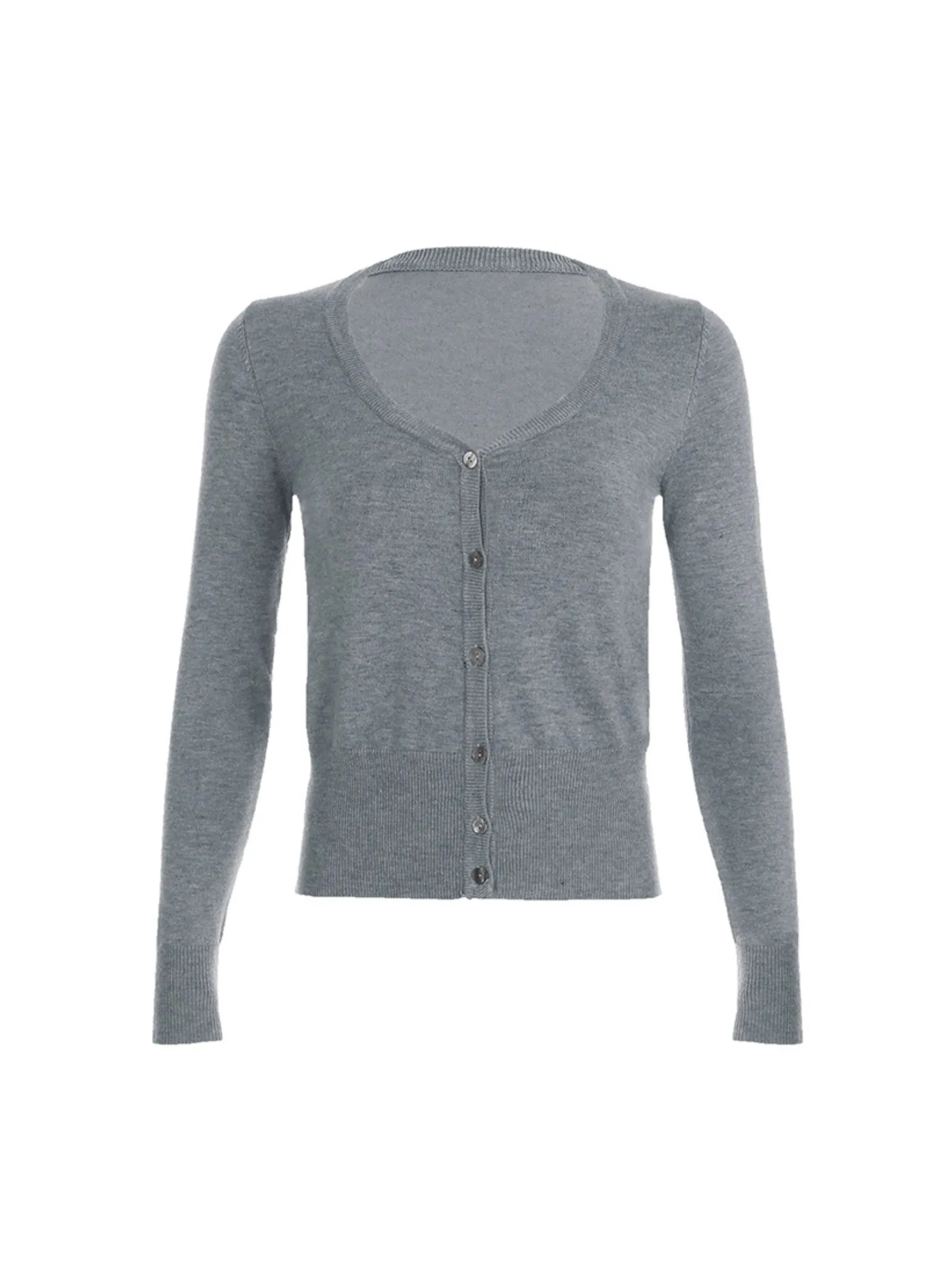 Alanah V-Neck Sweater Cardigan Top