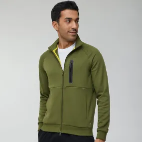 Alpha Zip Ups Jackets Olive Green