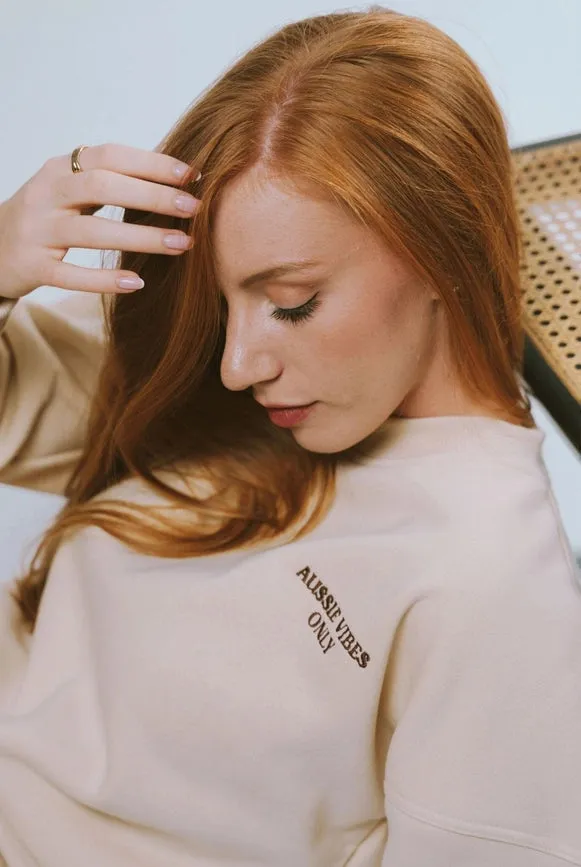 Aussie Oat-Milk Sweatshirt