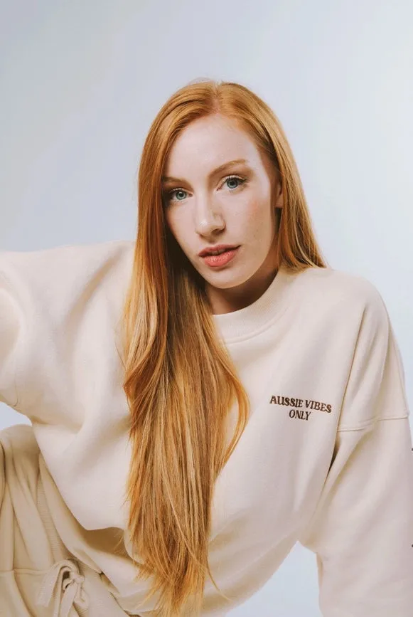 Aussie Oat-Milk Sweatshirt