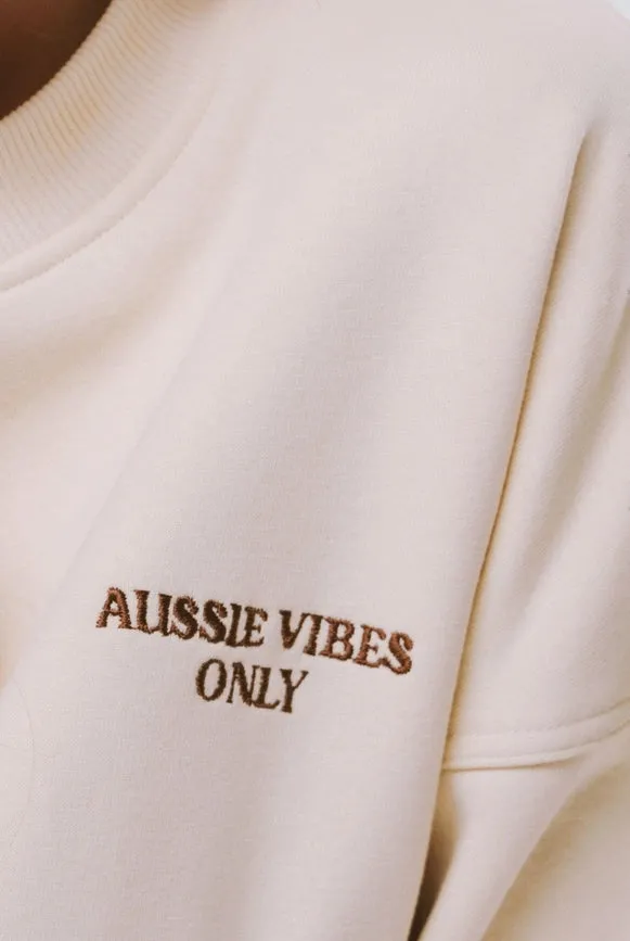 Aussie Oat-Milk Sweatshirt