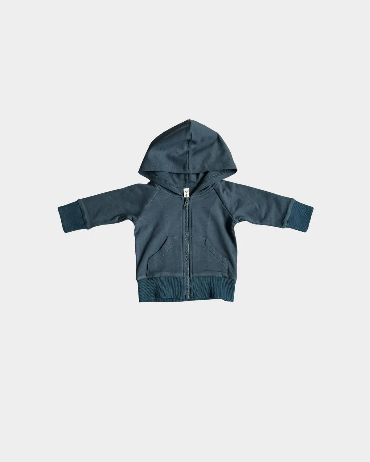 Babysprouts- Kids Hooded Jacket in Dark Slate