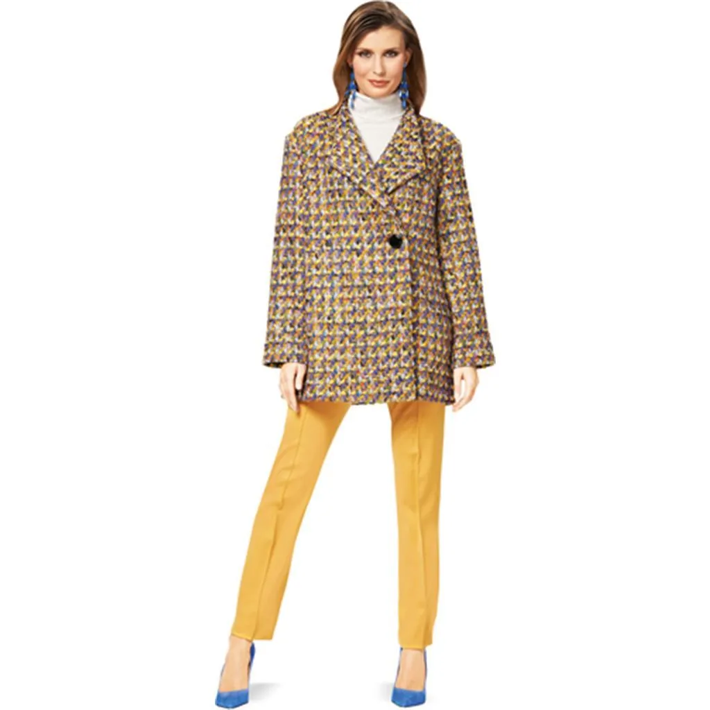 Burda B6736 Women's Jackets and Coats Sewing Pattern