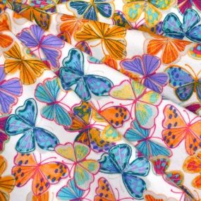 Butterfly Kaleidoscope Cozy Cotton Flannel Multi SY