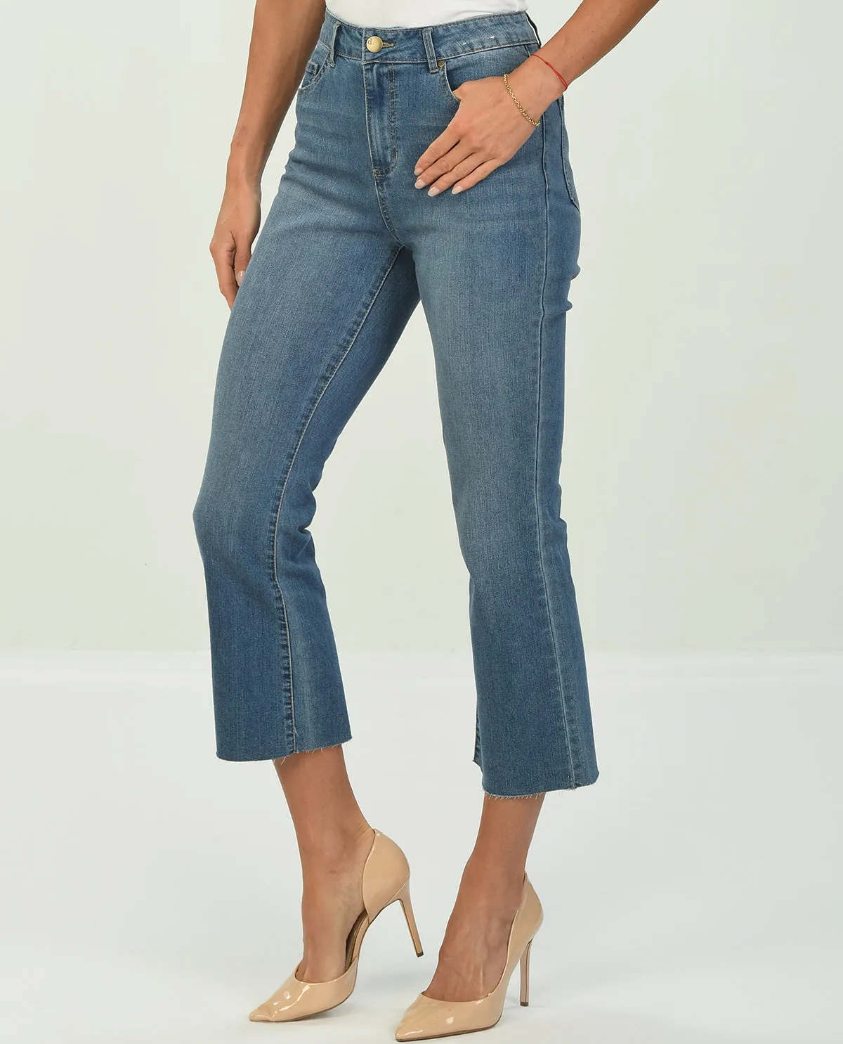 D Jeans Boot Crop Jean