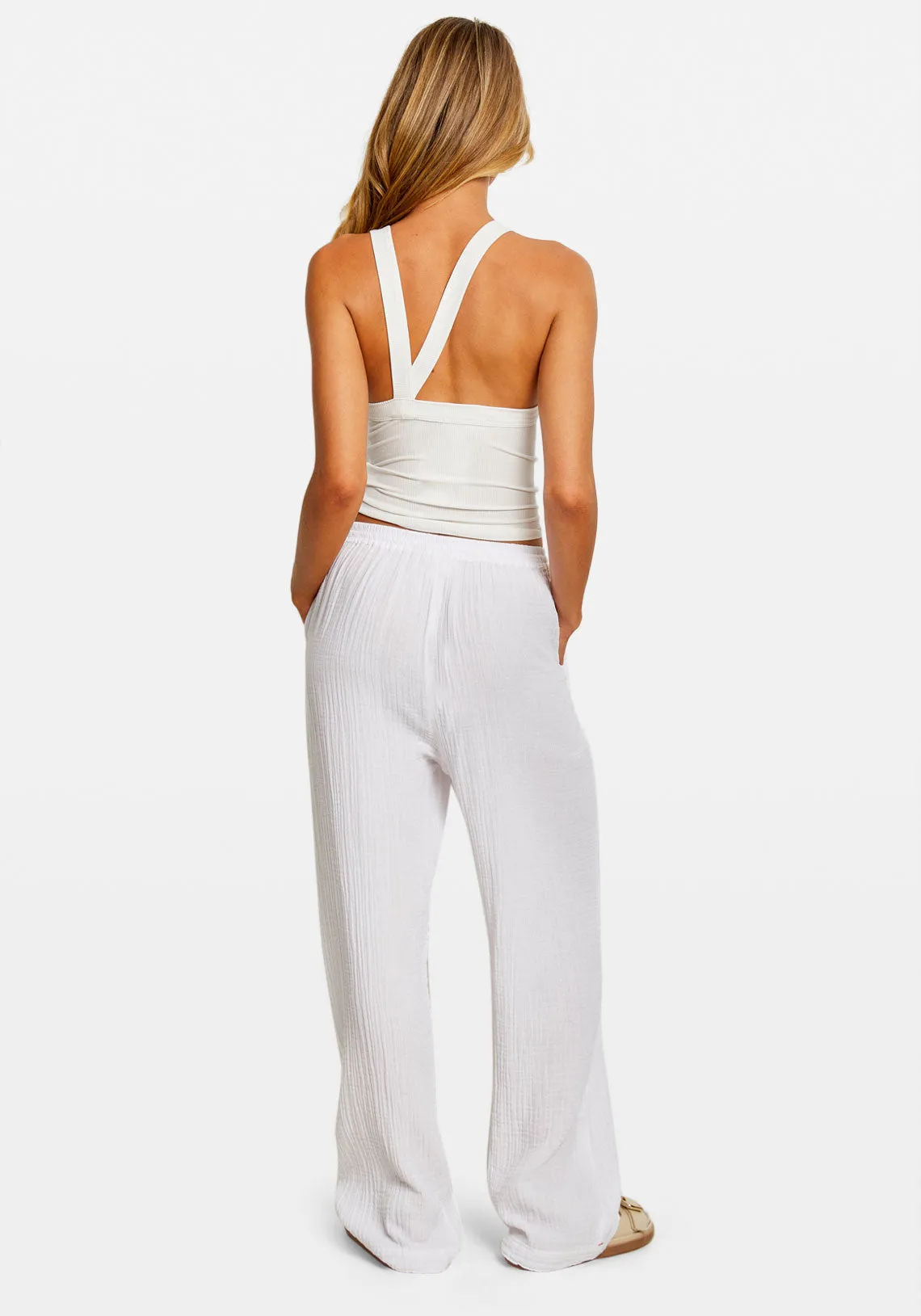 DYLAN PANT WHITE