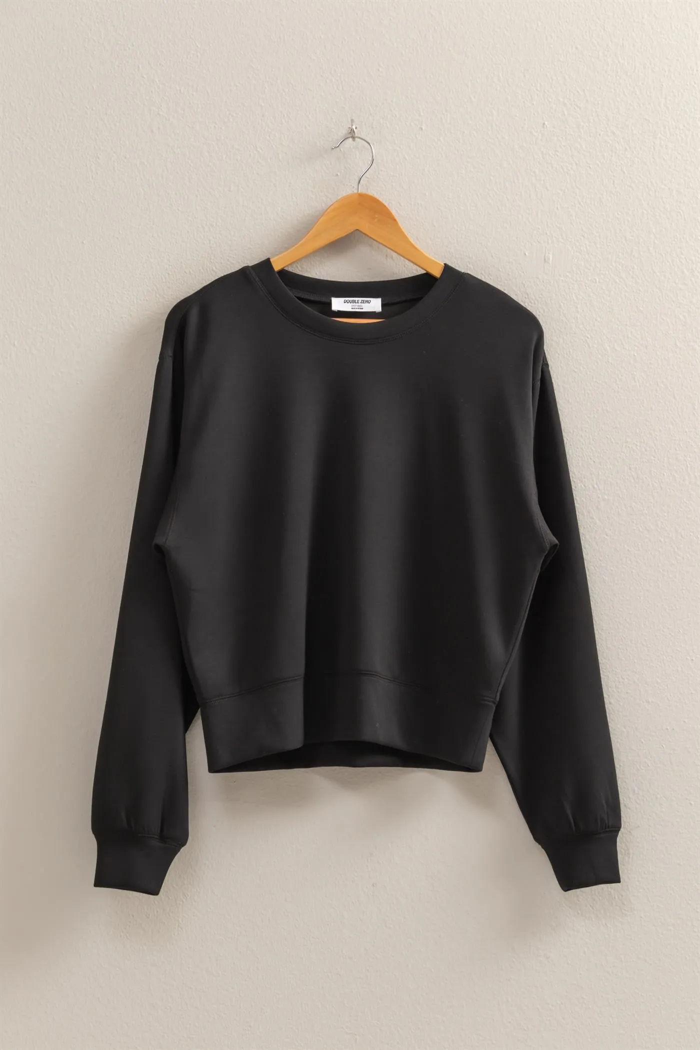 DZ25C726-Relaxed Long Sleeve Sweatshirt