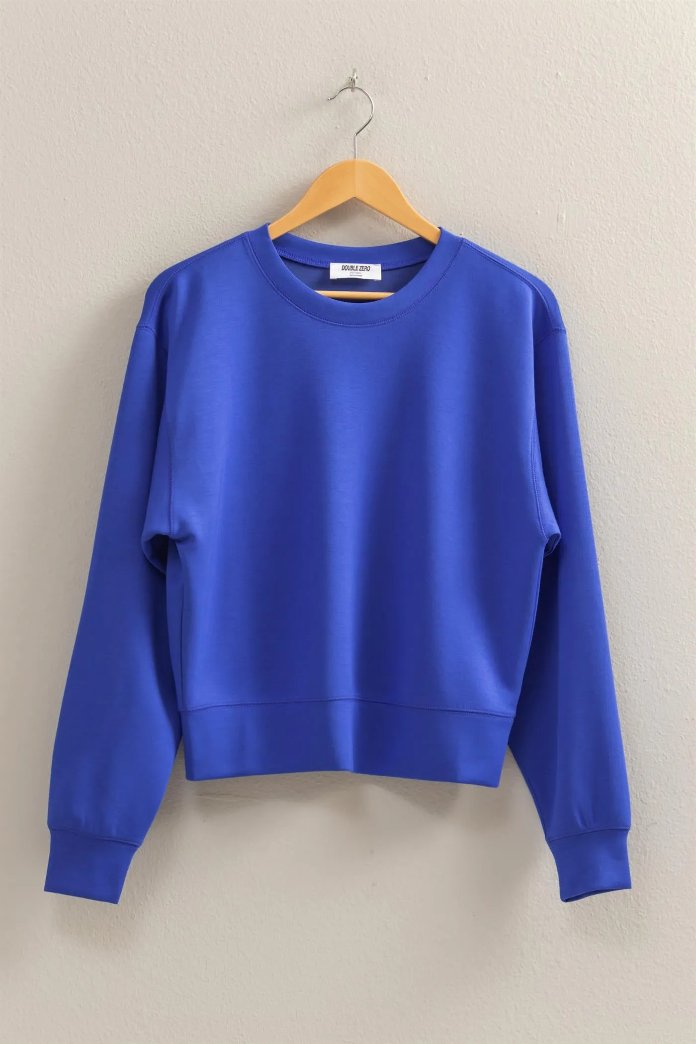 DZ25C726-Relaxed Long Sleeve Sweatshirt