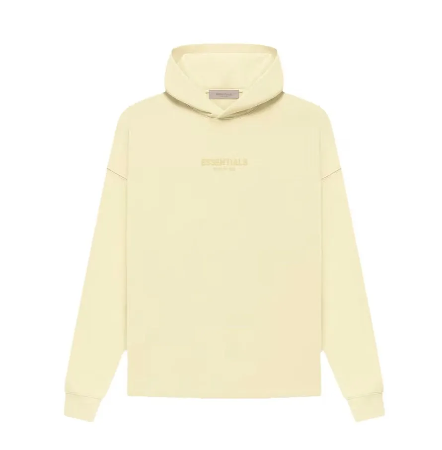 ESSENTIALS FOG RELAXED HOODIE CANARY YELLOW