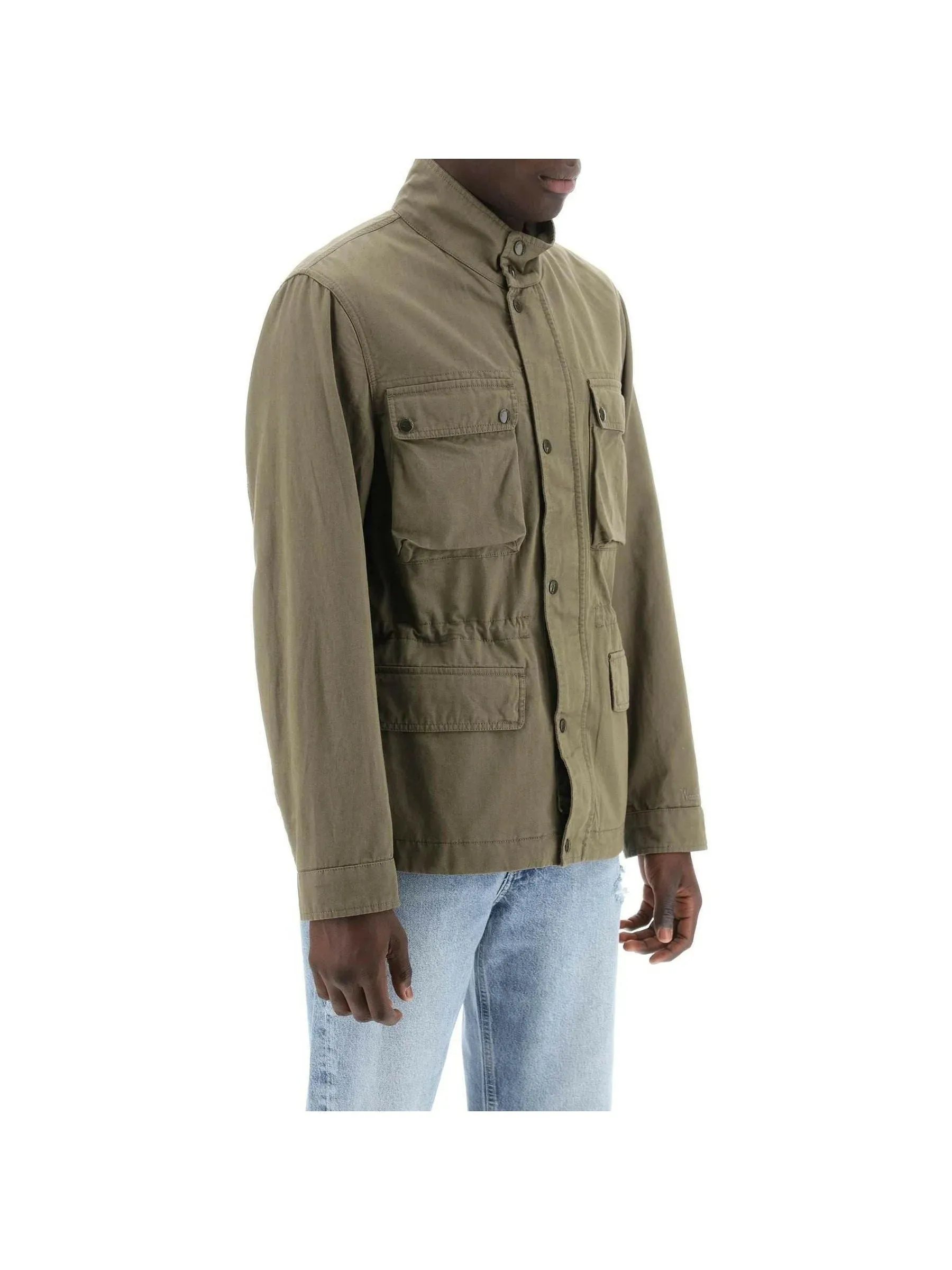 Field Jacket Cotton-Linen Blend