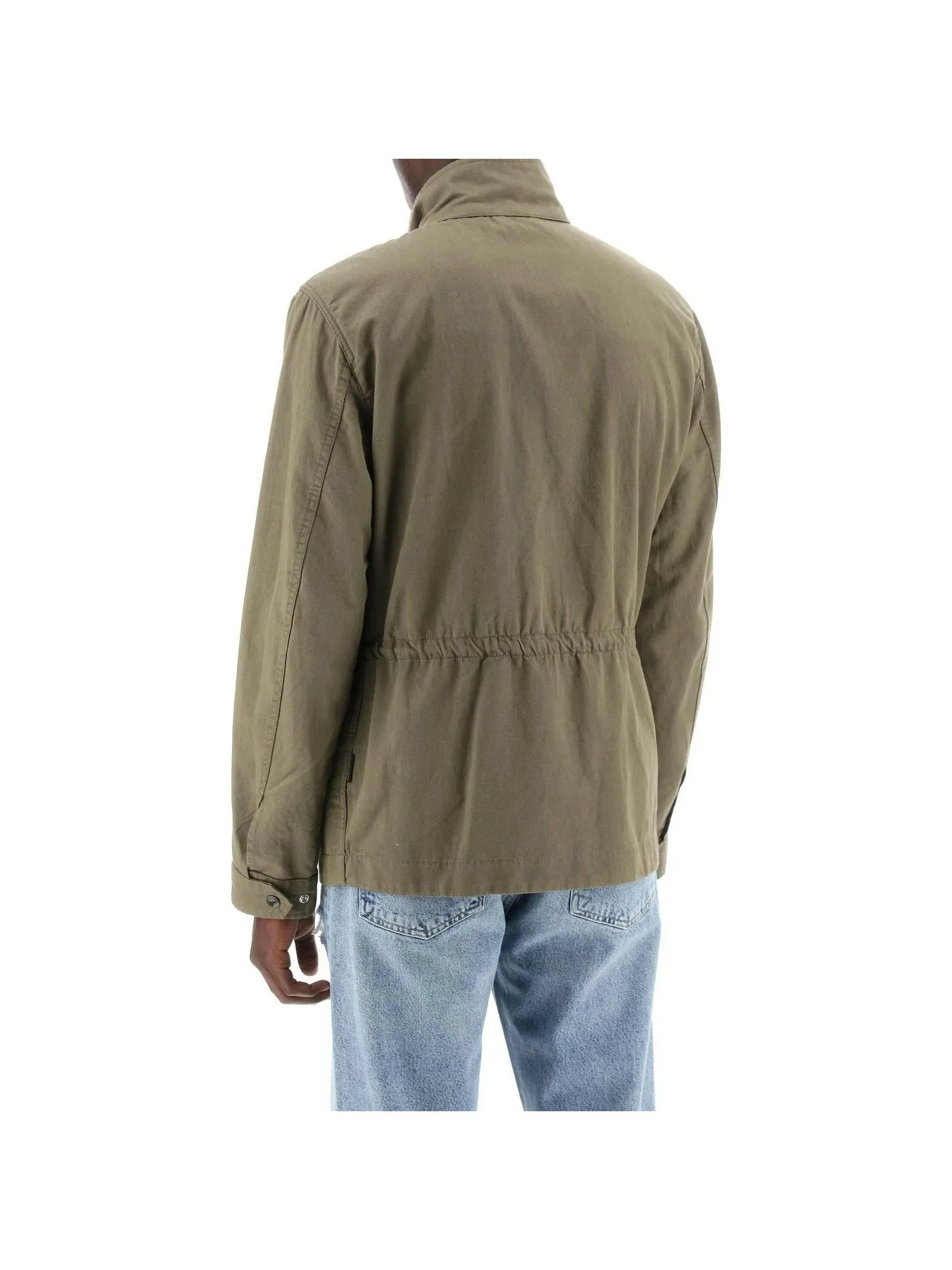 Field Jacket Cotton-Linen Blend