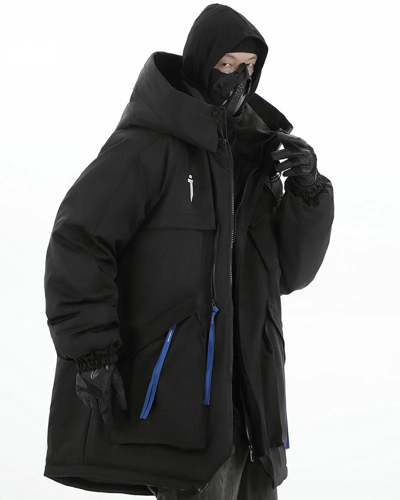 Functional Multi-Pockets Unisex Winter Techwear Jacket