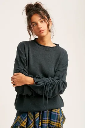 Hunter Green Knit Sweater