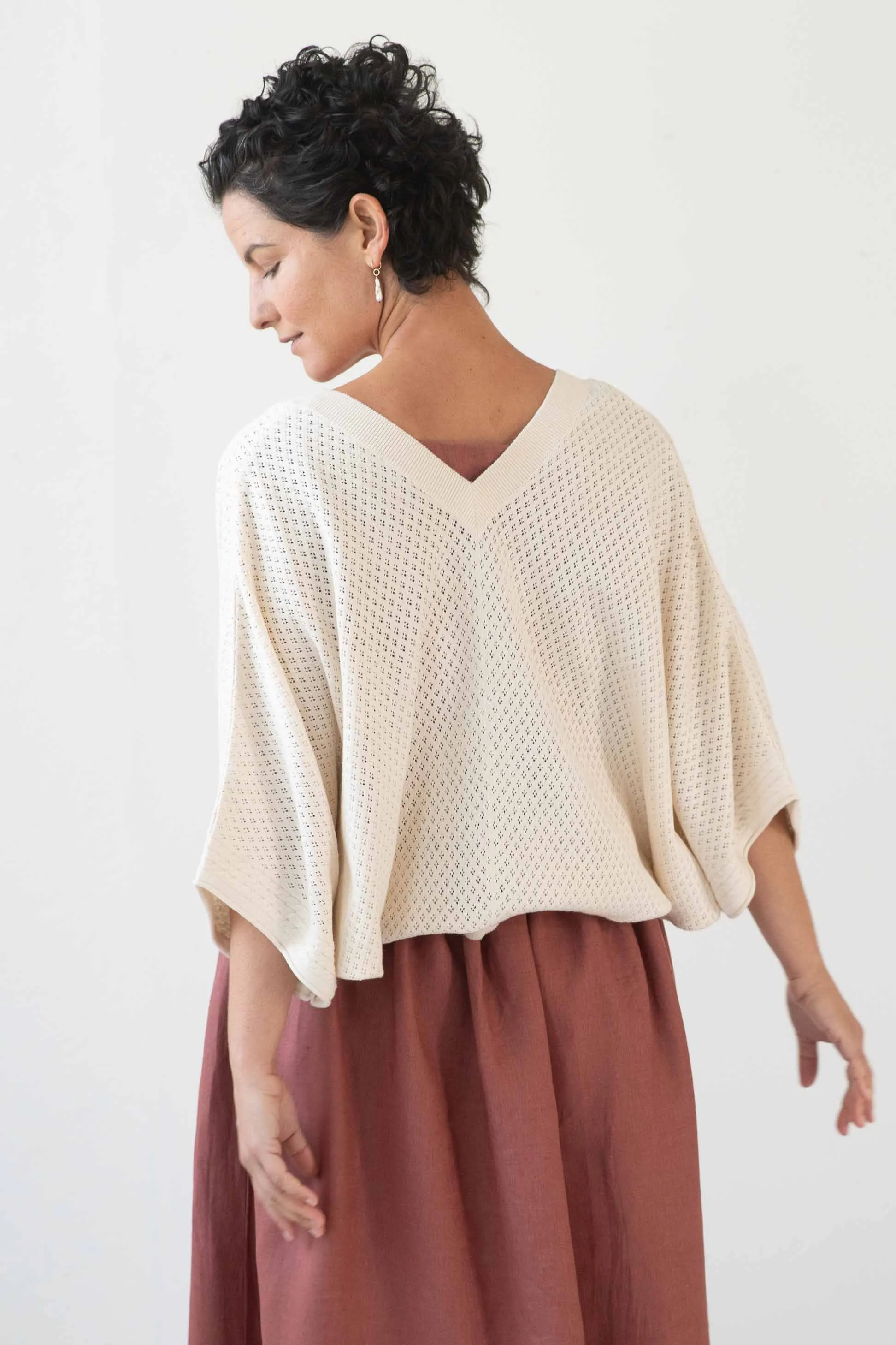 Jilly shrug Natural *organic cotton