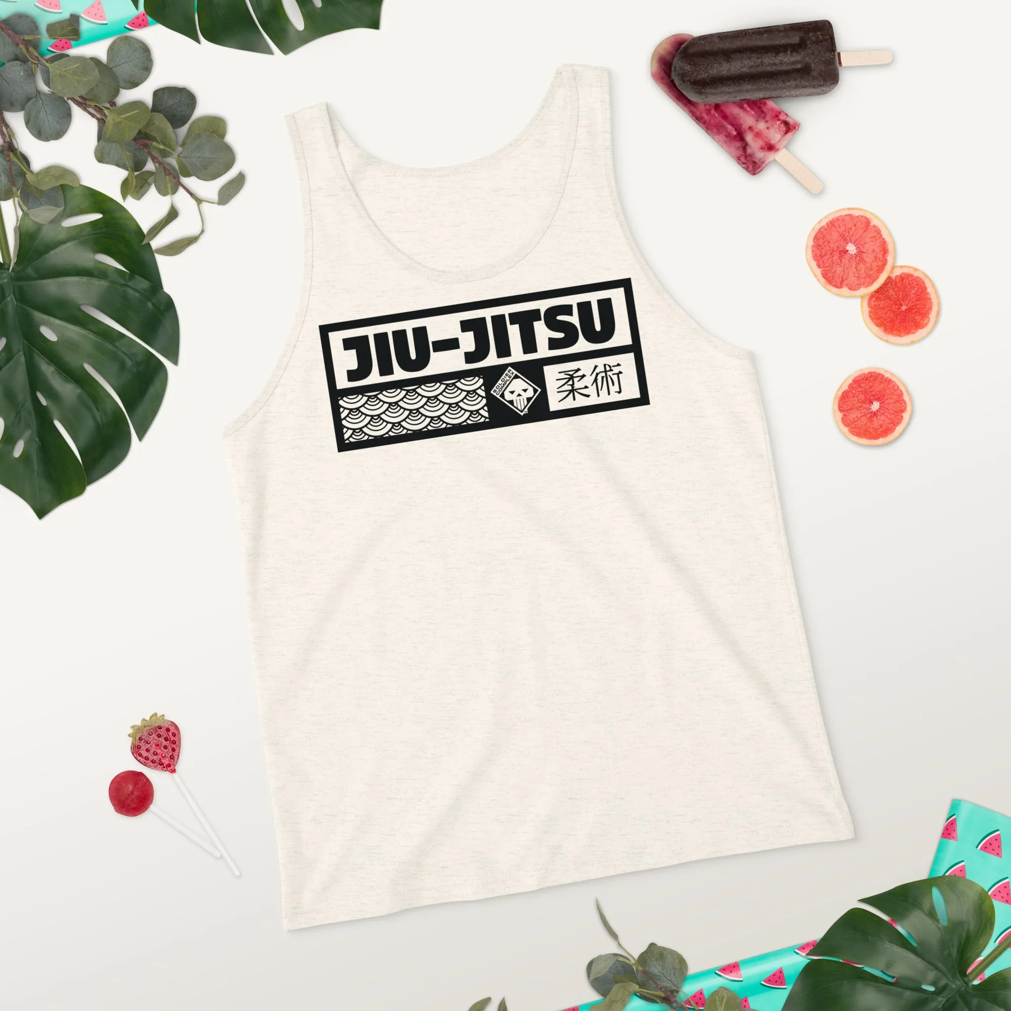 Jiu-Jitsu Tank Tops for Women - Breathable and Comfortable for High-Intensity Training - Light 001