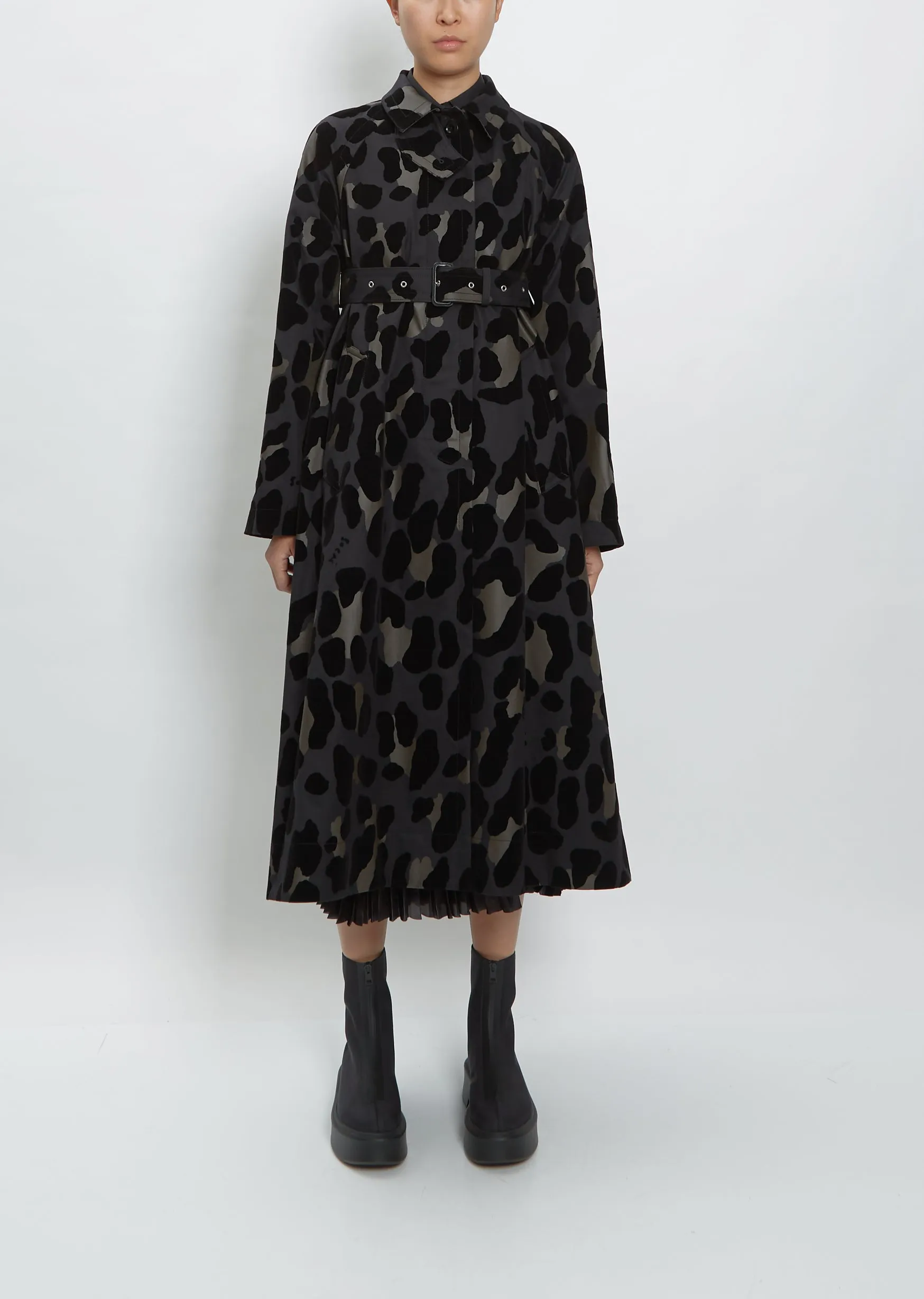 Leopard Print Coat