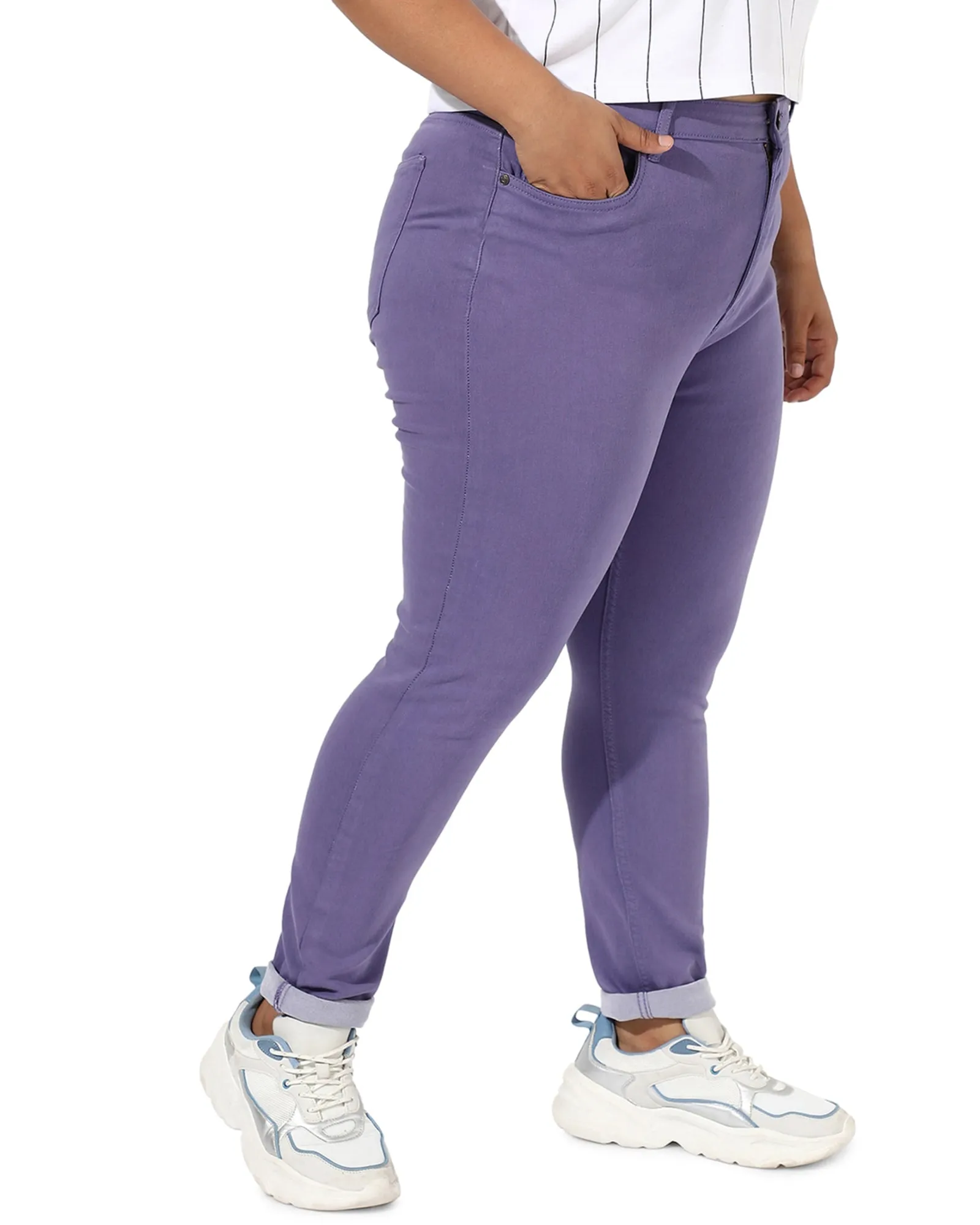 Lilac Skinny Jeans | Purple