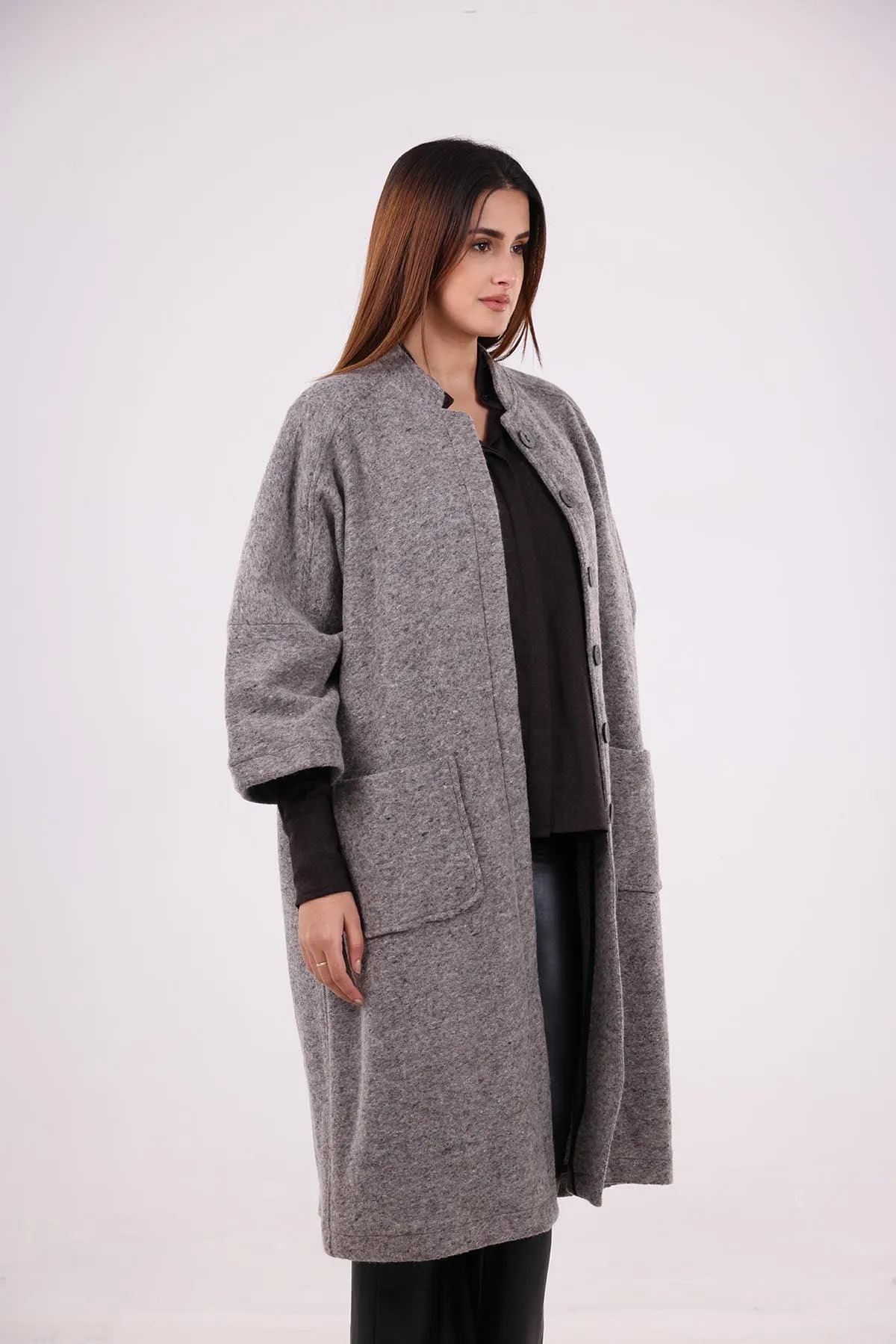 Long loose coat