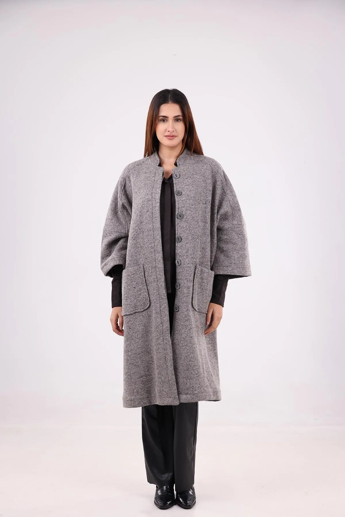 Long loose coat