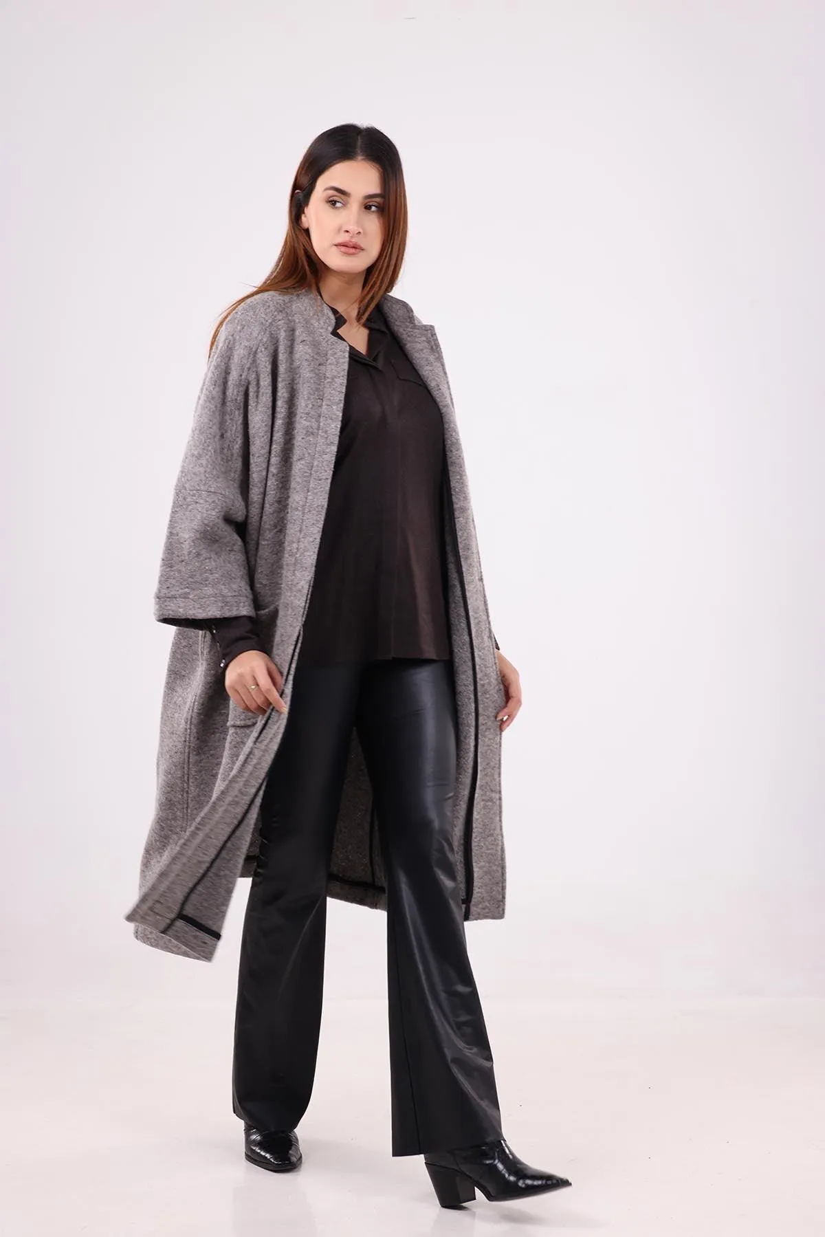 Long loose coat