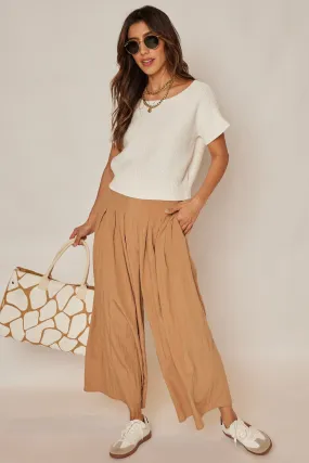 Lucy Loose Pleated Pants