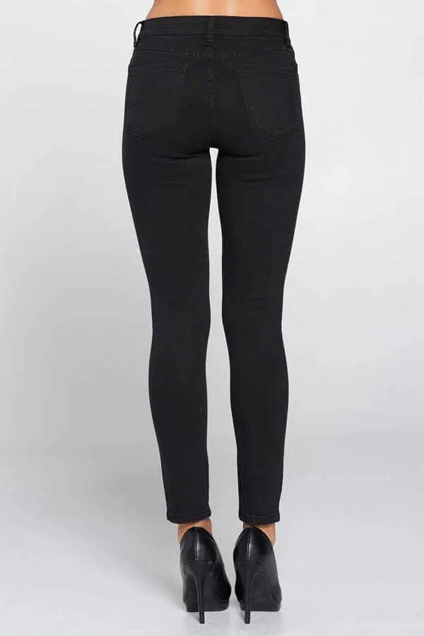 Mid Rise Skinny Jeans