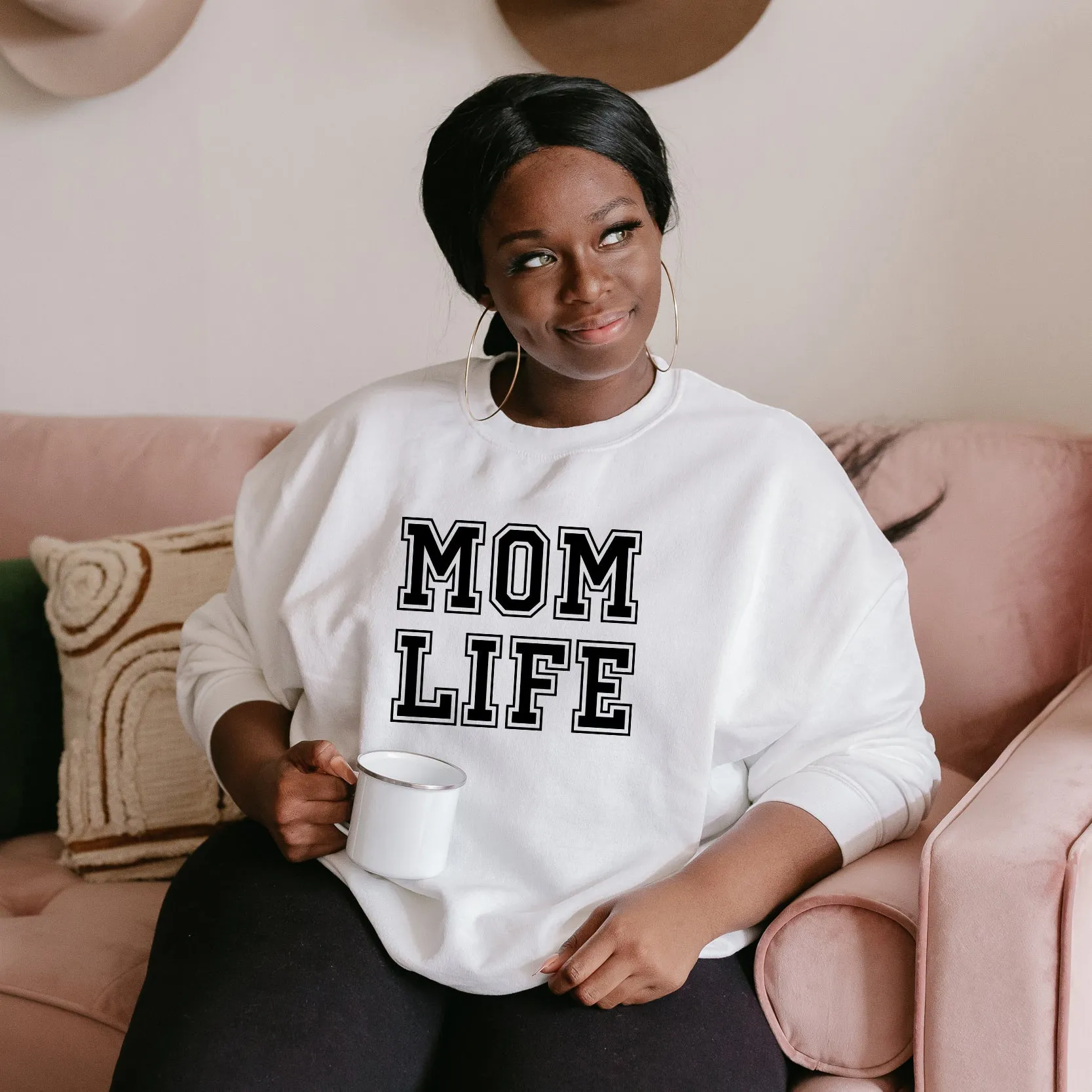 Mom Life | Plus Size Sweatshirt