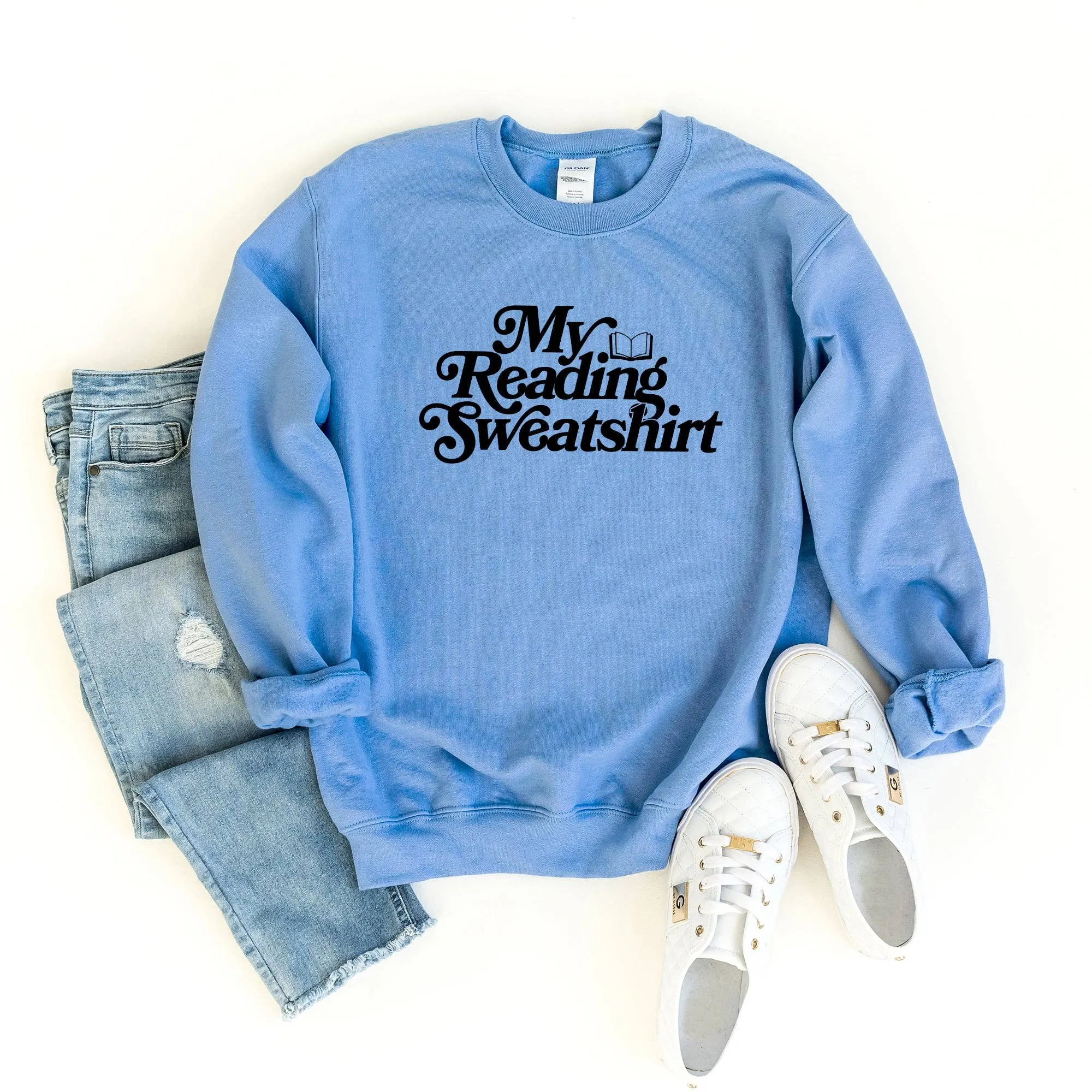 Olive And Ivory Wholesale - My Reading Sweatshirt | Sweatshirt