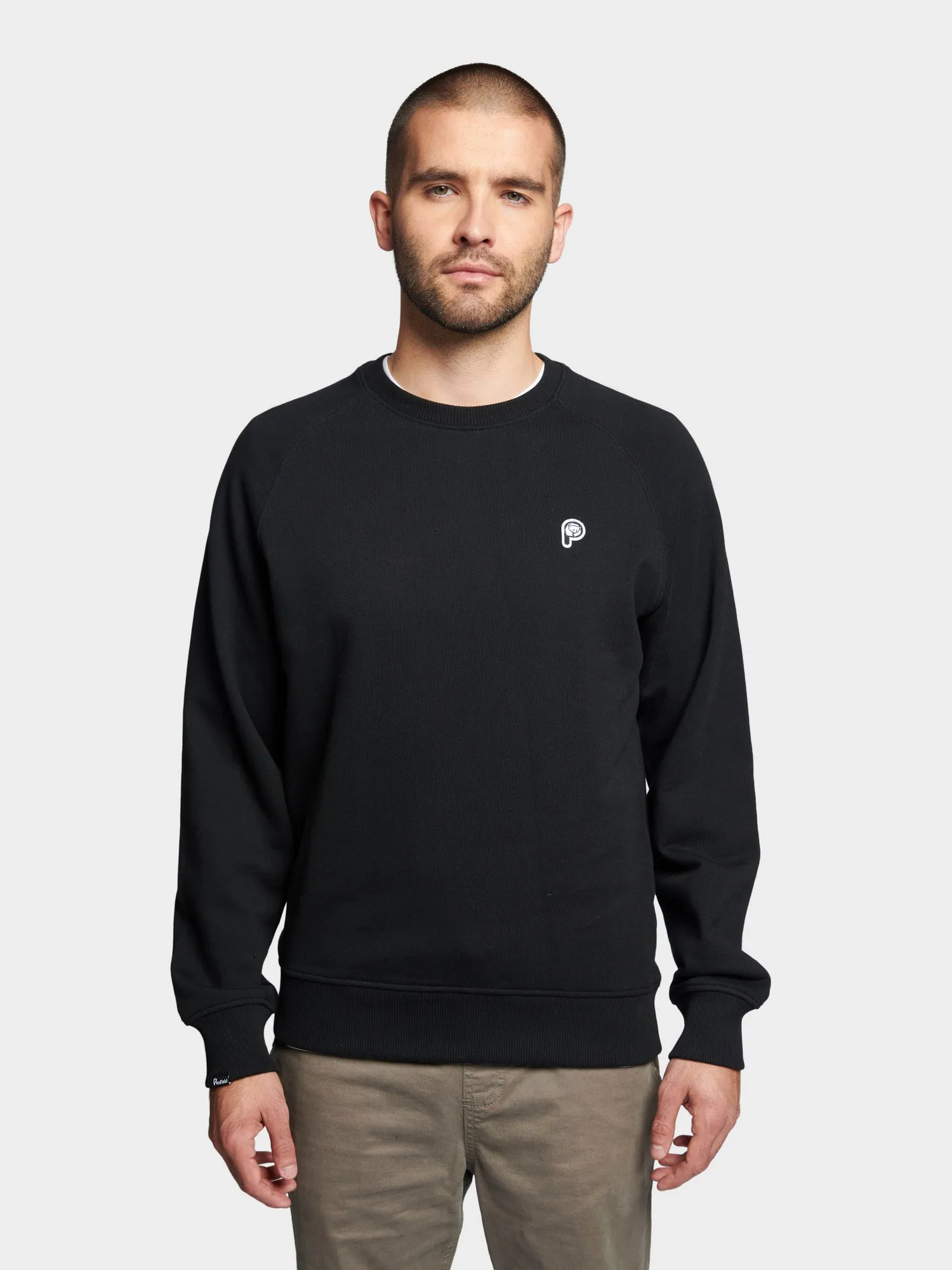 P Bear Sweater in Black