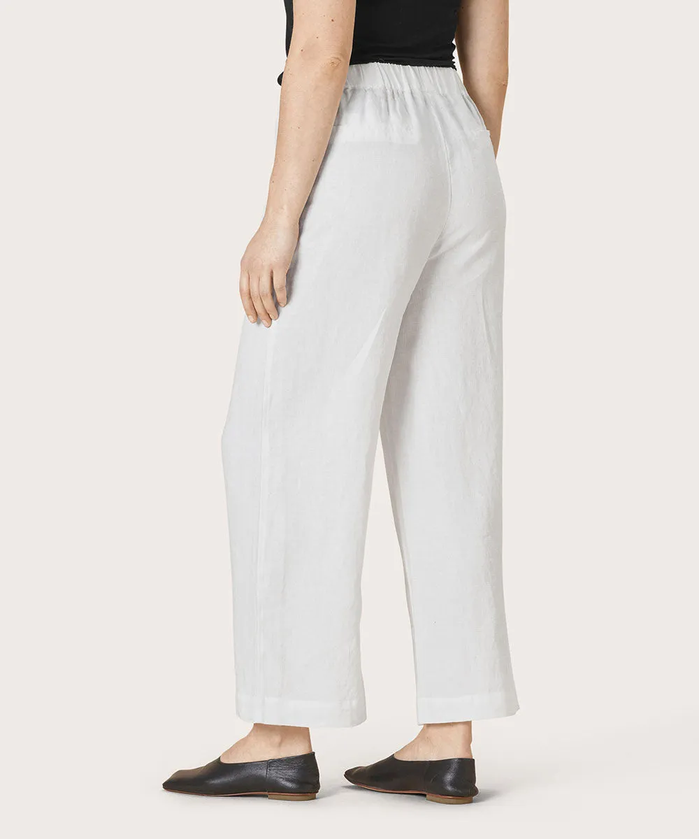 Parini Pull-On Linen Pants