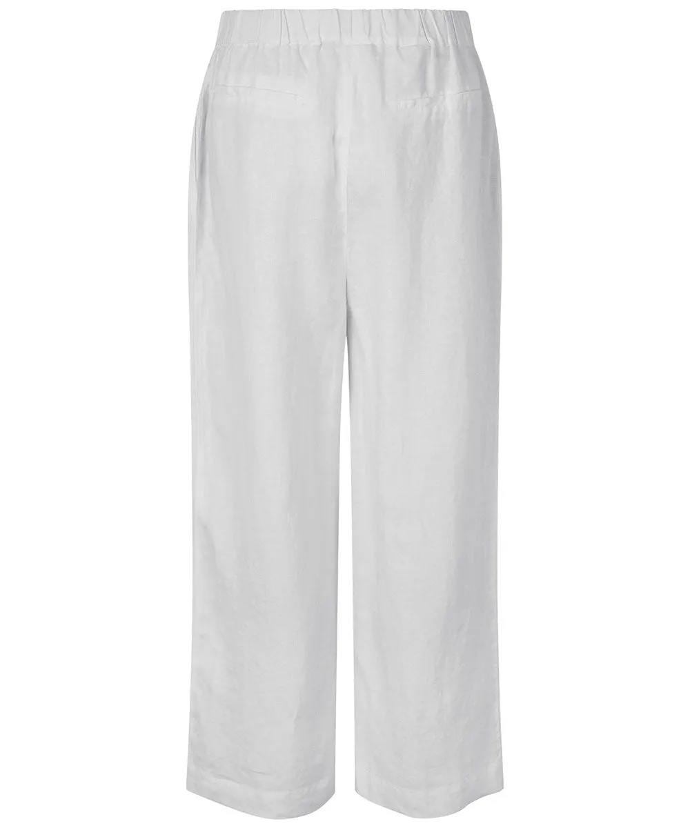 Parini Pull-On Linen Pants