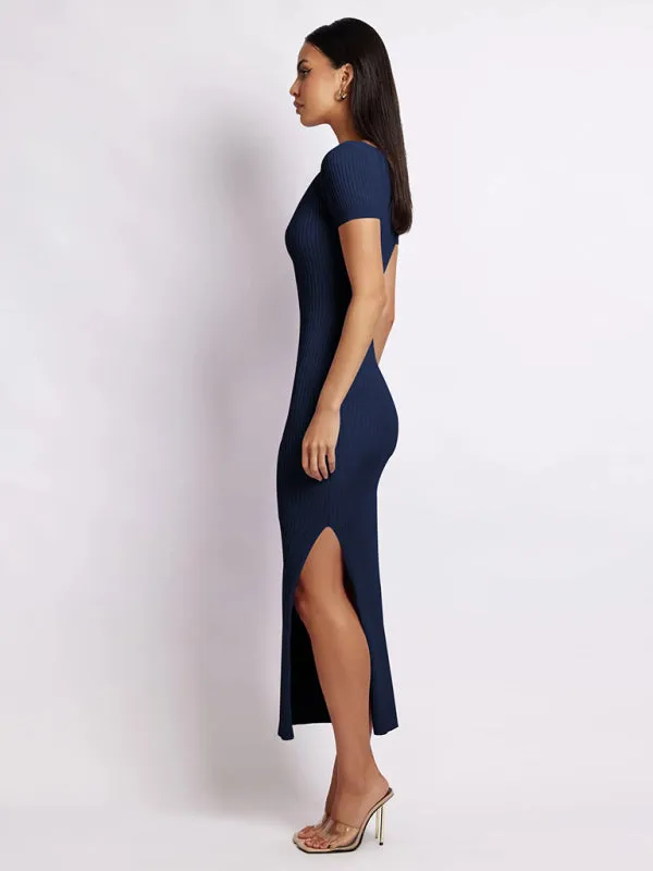 Slay Every Occasion with Our Flattering Bodycon Midi Dress