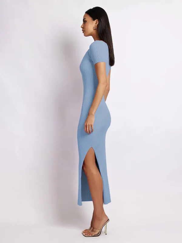 Slay Every Occasion with Our Flattering Bodycon Midi Dress