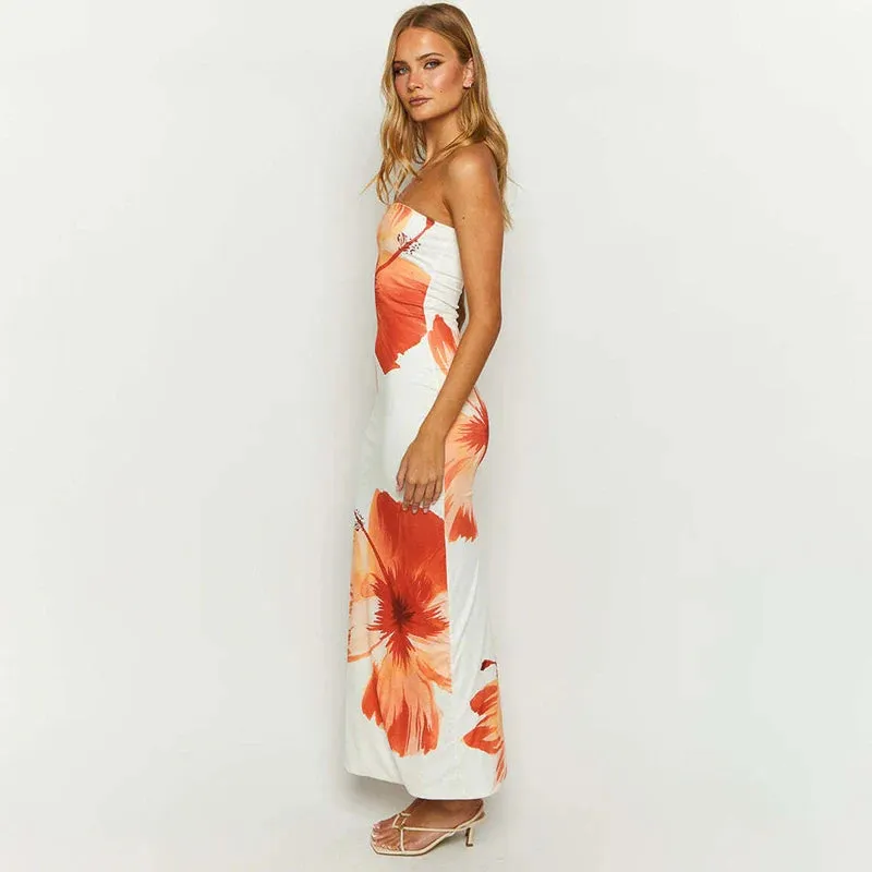 Stylish Elegant Chic Unique Sensational Playful Flattering Maxi Dress