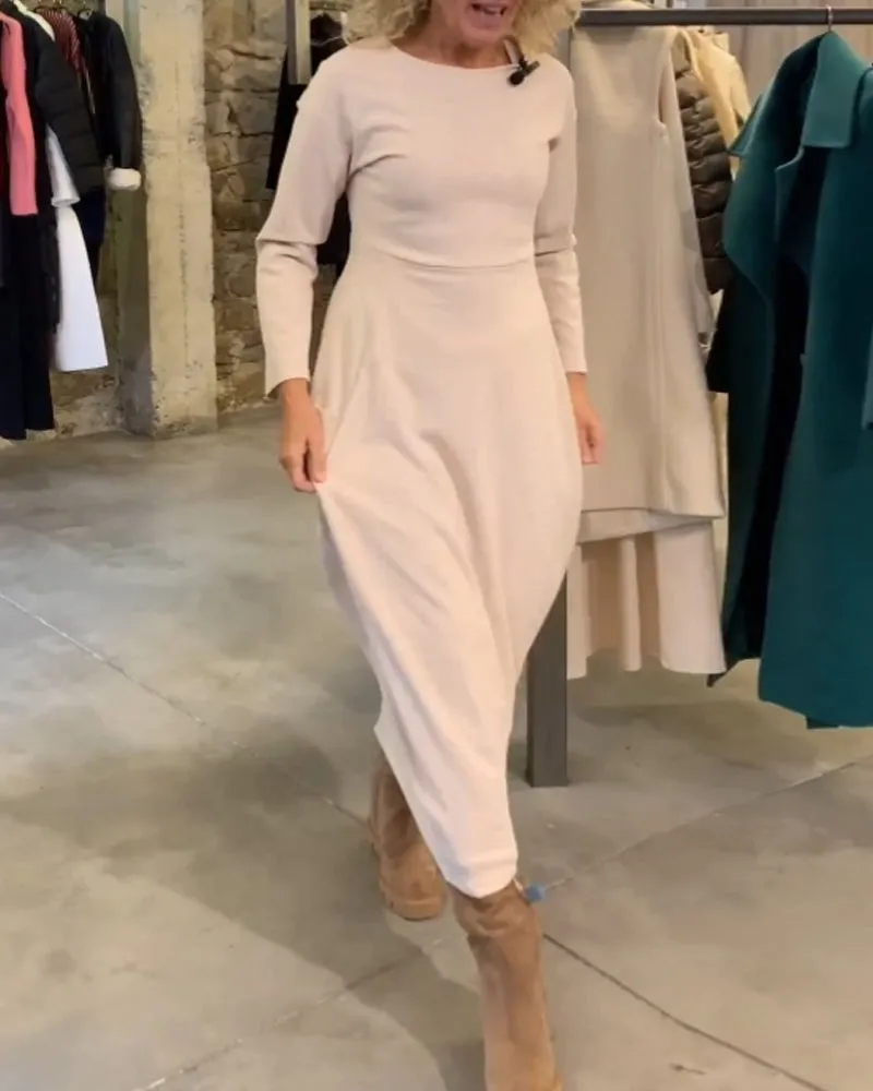 TastyHottie - Versatile round neck dress