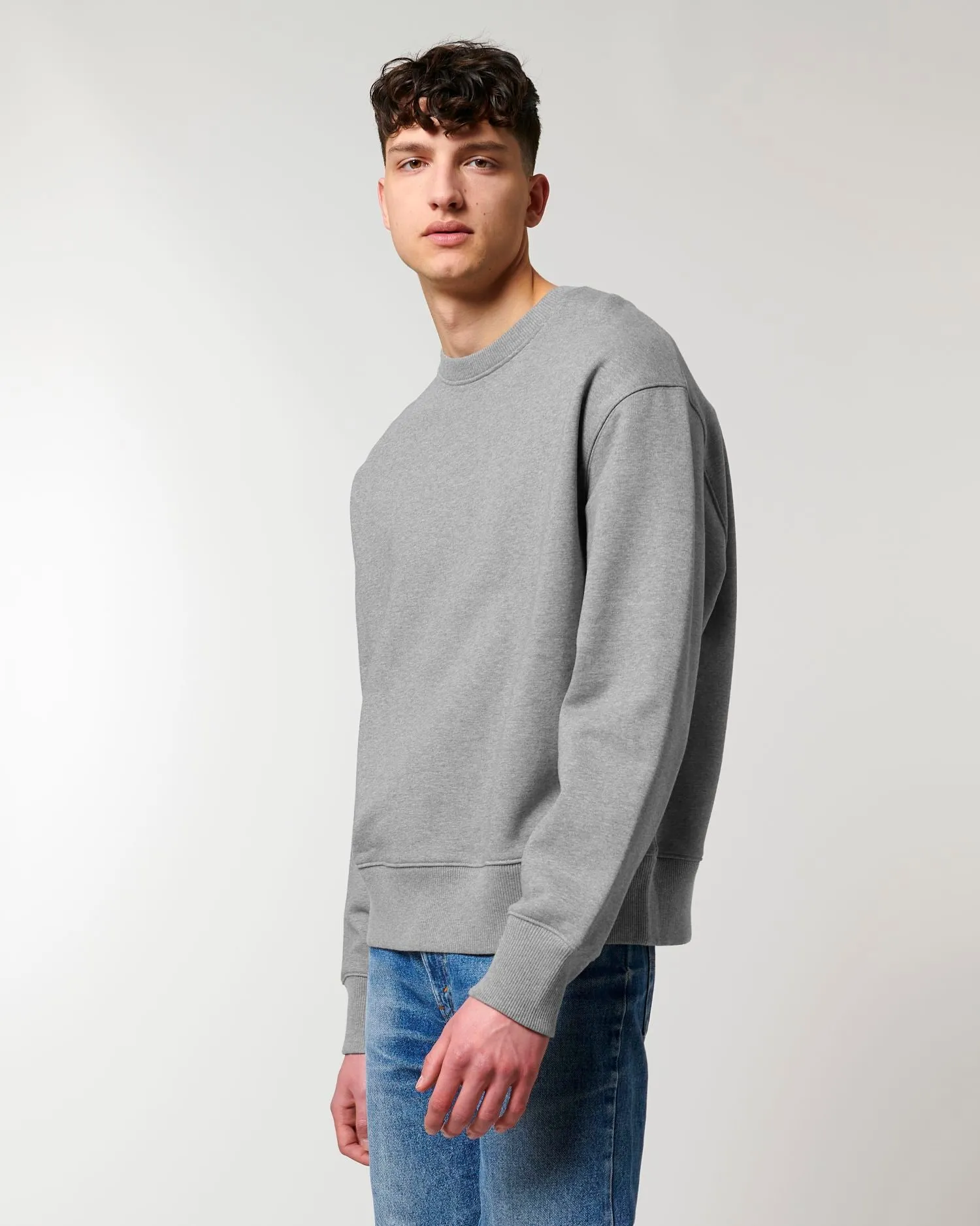 Unisex Heavy Organic Crewneck Sweatshirt - 500 g/m² | Radder Heavy STSU866