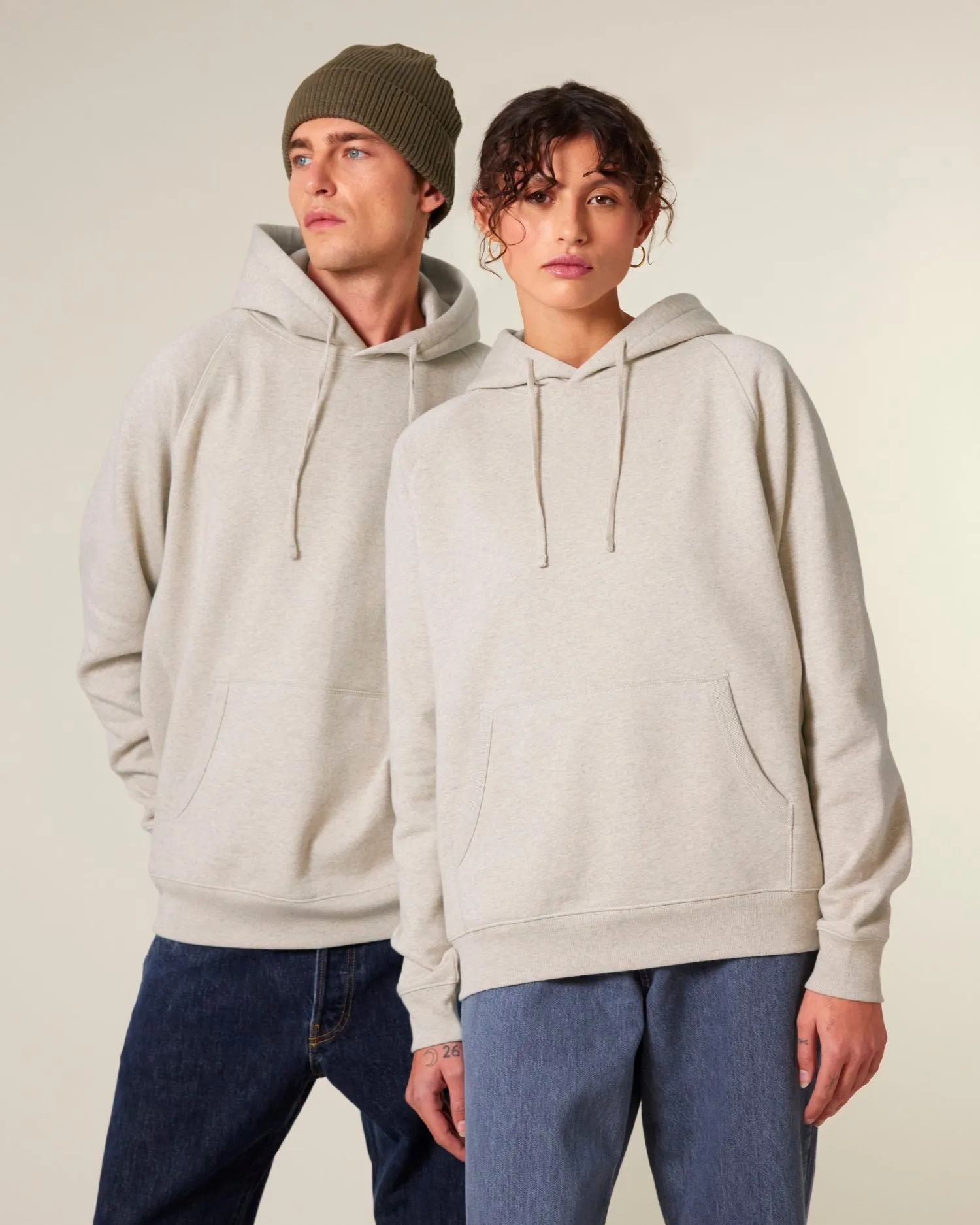 Unisex Organic Cotton Relaxed Raglan Hoodie - 400 GSM | Striker STSU202