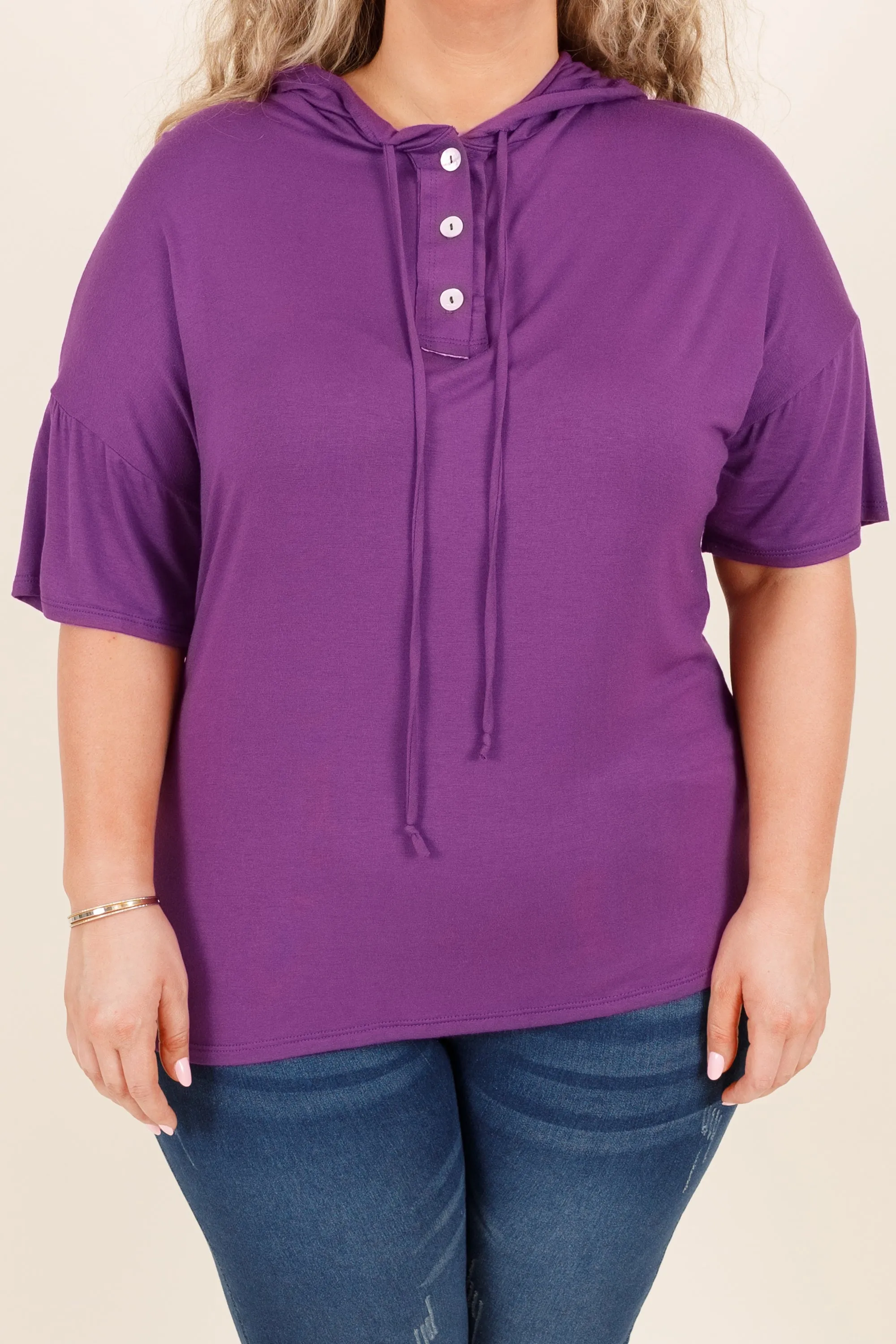 Versatile Vibe Top, Eggplant