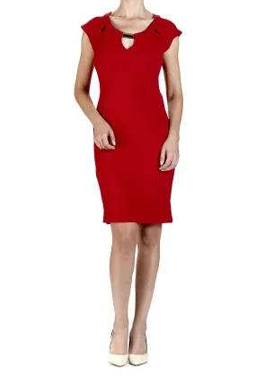 Women's Dress Red Quality Stretch Fabric Flattering Style Quality True To Size Fit Now 70% OFF  So Comfortable And Flattering Now 50 Off Made in Canada