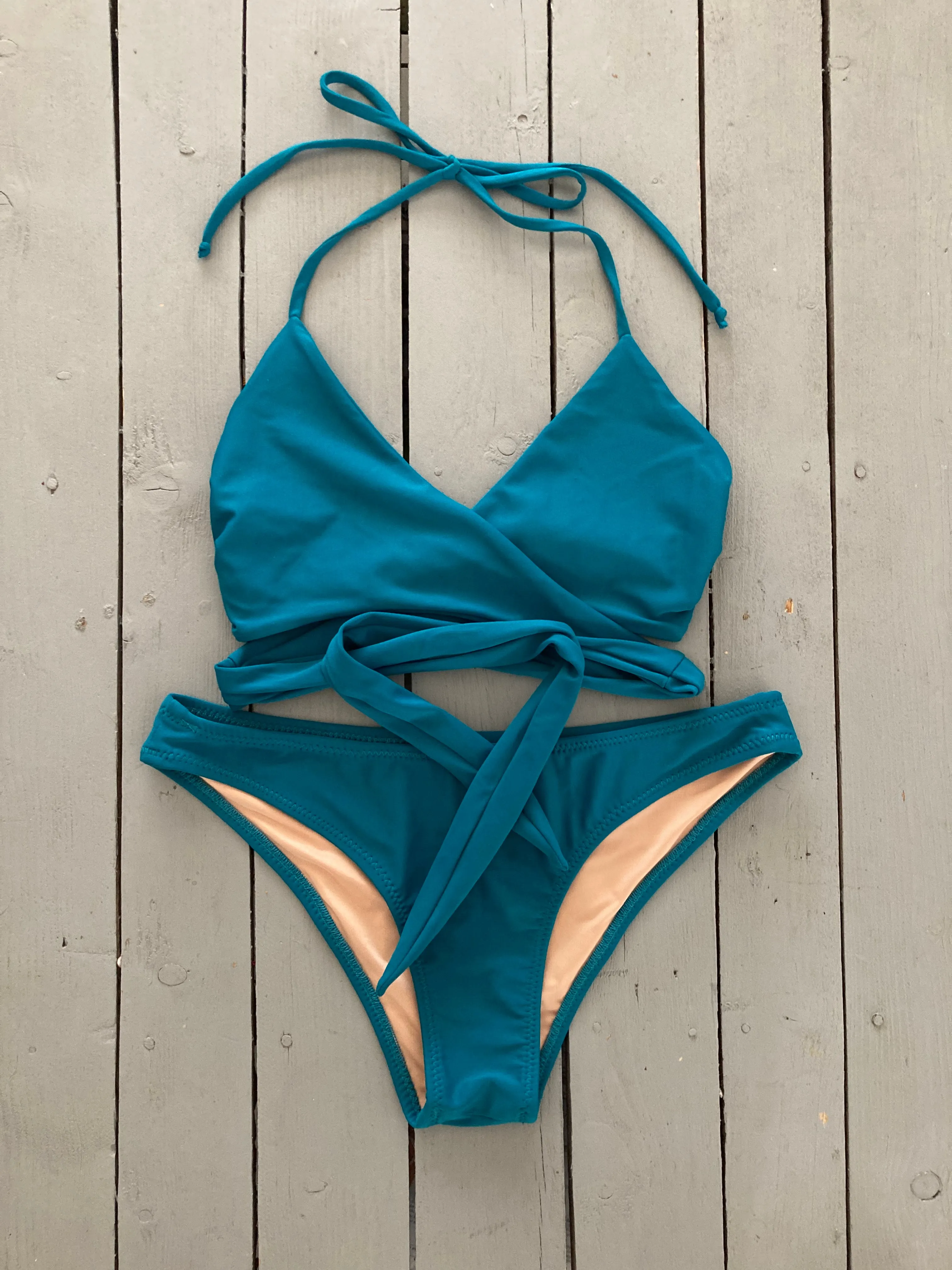 Wraparound Bikini Tops (color options)