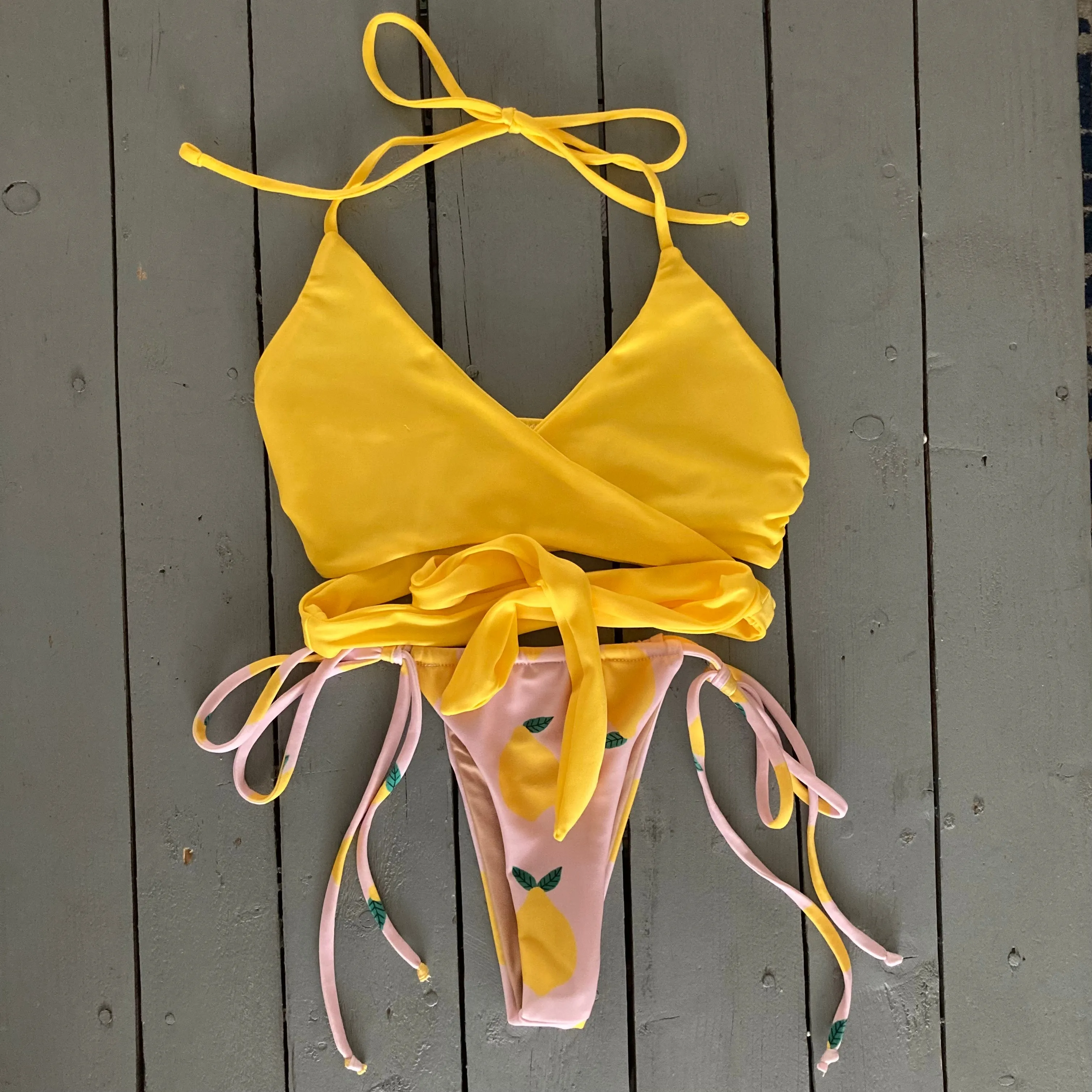 Wraparound Bikini Tops (color options)