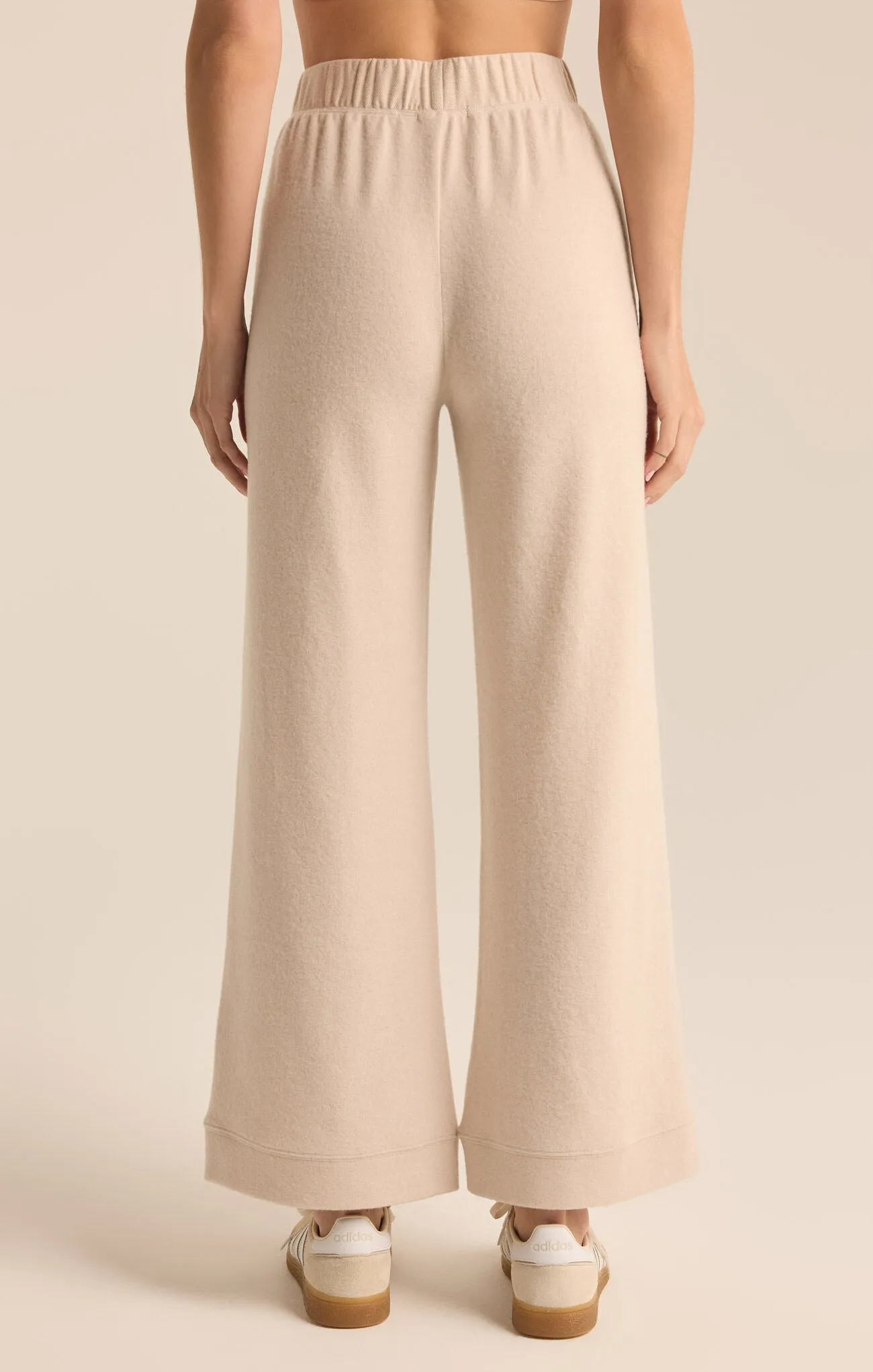 Z-Supply Tessa Cozy Pant - LIGHT OATMEAL HEATHER