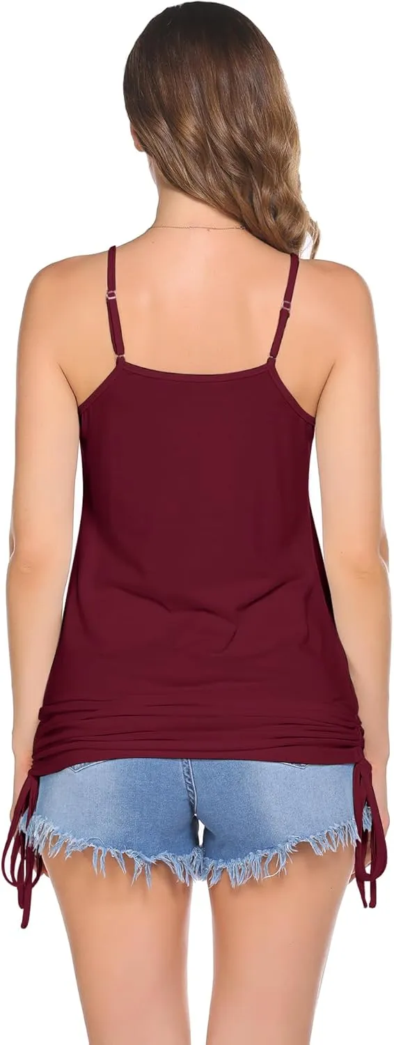 Zeagoo Tank Top Women's Summer Tops Spaghetti Tops (DE Only)