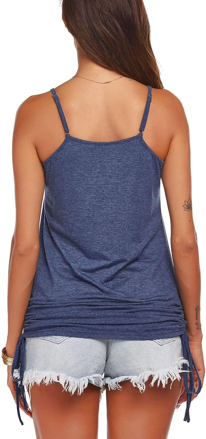 Zeagoo Tank Top Women's Summer Tops Spaghetti Tops (DE Only)