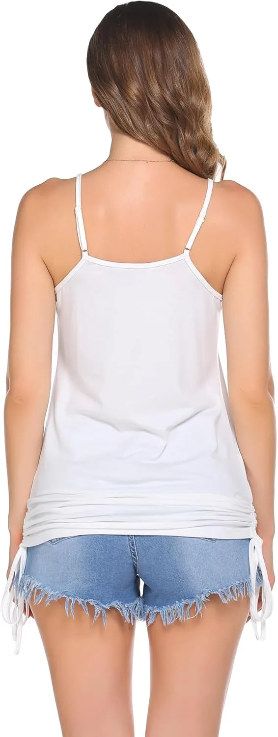 Zeagoo Tank Top Women's Summer Tops Spaghetti Tops (DE Only)